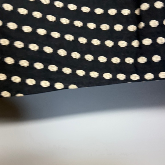 Anthropologie Hoss Intropia Polka Dot Black A-Line Twist Skirt - Picture 3 of 4